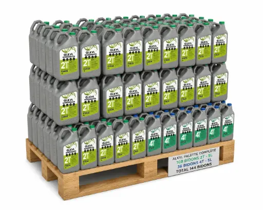 Alkyl Panaché 2T 4T ( 108 Bidons 2T   36 Bidons 4T )